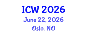 International Conference on Wastewater (ICW) June 22, 2026 - Oslo, Norway