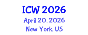 International Conference on Wastewater (ICW) April 20, 2026 - New York, United States