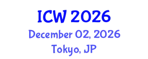 International Conference on Wastewater (ICW) December 02, 2026 - Tokyo, Japan