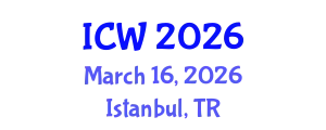 International Conference on Wastewater (ICW) March 16, 2026 - Istanbul, Turkey