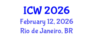 International Conference on Wastewater (ICW) February 12, 2026 - Rio de Janeiro, Brazil