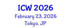 International Conference on Wastewater (ICW) February 23, 2026 - Tokyo, Japan