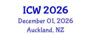 International Conference on Wastewater (ICW) December 01, 2026 - Auckland, New Zealand