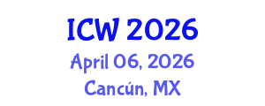 International Conference on Wastewater (ICW) April 06, 2026 - Cancún, Mexico