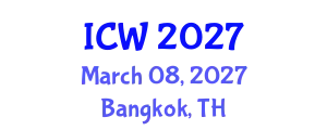 International Conference on Wastewater (ICW) March 08, 2027 - Bangkok, Thailand