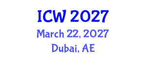 International Conference on Wastewater (ICW) March 22, 2027 - Dubai, United Arab Emirates
