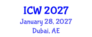 International Conference on Wastewater (ICW) January 28, 2027 - Dubai, United Arab Emirates