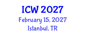 International Conference on Wastewater (ICW) February 15, 2027 - Istanbul, Turkey