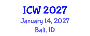 International Conference on Wastewater (ICW) January 14, 2027 - Bali, Indonesia