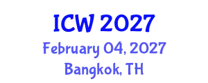 International Conference on Wastewater (ICW) February 04, 2027 - Bangkok, Thailand