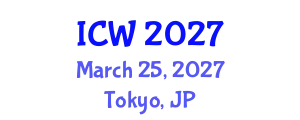 International Conference on Wastewater (ICW) March 25, 2027 - Tokyo, Japan