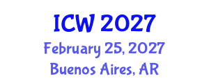 International Conference on Wastewater (ICW) February 25, 2027 - Buenos Aires, Argentina