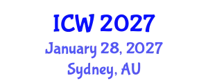 International Conference on Wastewater (ICW) January 28, 2027 - Sydney, Australia