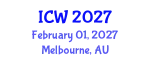 International Conference on Wastewater (ICW) February 01, 2027 - Melbourne, Australia