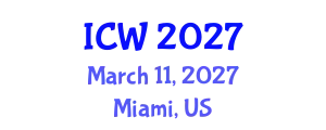 International Conference on Wastewater (ICW) March 11, 2027 - Miami, United States