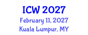 International Conference on Wastewater (ICW) February 11, 2027 - Kuala Lumpur, Malaysia