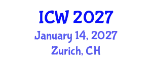 International Conference on Wastewater (ICW) January 14, 2027 - Zurich, Switzerland