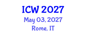 International Conference on Wastewater (ICW) May 03, 2027 - Rome, Italy