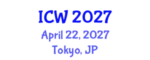 International Conference on Wastewater (ICW) April 22, 2027 - Tokyo, Japan