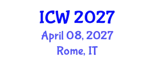 International Conference on Wastewater (ICW) April 08, 2027 - Rome, Italy