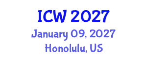 International Conference on Wastewater (ICW) January 09, 2027 - Honolulu, United States