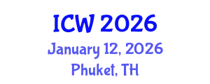 International Conference on Wastewater (ICW) January 12, 2026 - Phuket, Thailand