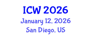 International Conference on Wastewater (ICW) January 12, 2026 - San Diego, United States