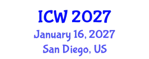 International Conference on Wastewater (ICW) January 16, 2027 - San Diego, United States