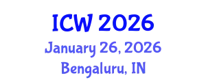 International Conference on Wastewater (ICW) January 26, 2026 - Bengaluru, India