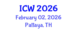 International Conference on Wastewater (ICW) February 02, 2026 - Pattaya, Thailand