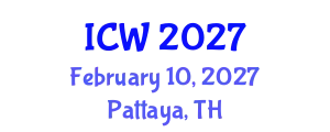 International Conference on Wastewater (ICW) February 10, 2027 - Pattaya, Thailand