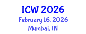 International Conference on Wastewater (ICW) February 16, 2026 - Mumbai, India