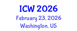 International Conference on Wastewater (ICW) February 23, 2026 - Washington, United States