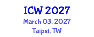 International Conference on Wastewater (ICW) March 03, 2027 - Taipei, Taiwan