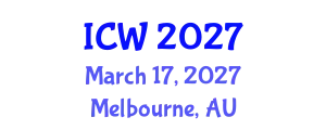 International Conference on Wastewater (ICW) March 17, 2027 - Melbourne, Australia