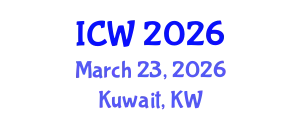 International Conference on Wastewater (ICW) March 23, 2026 - Kuwait, Kuwait