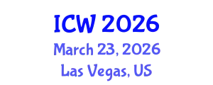International Conference on Wastewater (ICW) March 23, 2026 - Las Vegas, United States