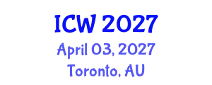 International Conference on Wastewater (ICW) April 03, 2027 - Toronto, Australia