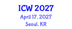 International Conference on Wastewater (ICW) April 17, 2027 - Seoul, Republic of Korea
