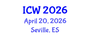 International Conference on Wastewater (ICW) April 20, 2026 - Seville, Spain