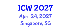 International Conference on Wastewater (ICW) April 24, 2027 - Singapore, Singapore