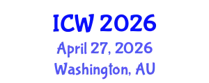 International Conference on Wastewater (ICW) April 27, 2026 - Washington, Australia