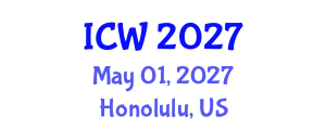 International Conference on Wastewater (ICW) May 01, 2027 - Honolulu, United States
