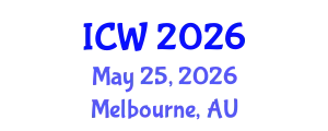 International Conference on Wastewater (ICW) May 25, 2026 - Melbourne, Australia