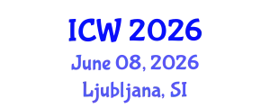 International Conference on Wastewater (ICW) June 08, 2026 - Ljubljana, Slovenia