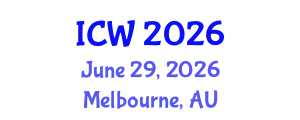 International Conference on Wastewater (ICW) June 29, 2026 - Melbourne, Australia