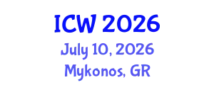 International Conference on Wastewater (ICW) July 10, 2026 - Mykonos, Greece
