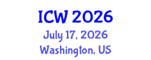 International Conference on Wastewater (ICW) July 17, 2026 - Washington, United States