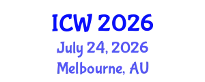 International Conference on Wastewater (ICW) July 24, 2026 - Melbourne, Australia