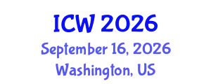 International Conference on Wastewater (ICW) September 16, 2026 - Washington, United States
